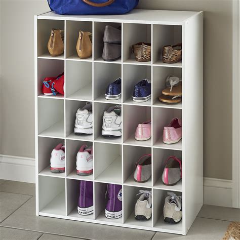 Tell cluttered hallways to take a seat! This beautiful <b>ClosetMaid</b> storage bench was designed with clever <b>shoe</b> stowing in mind. . Closetmaid shoe organizer